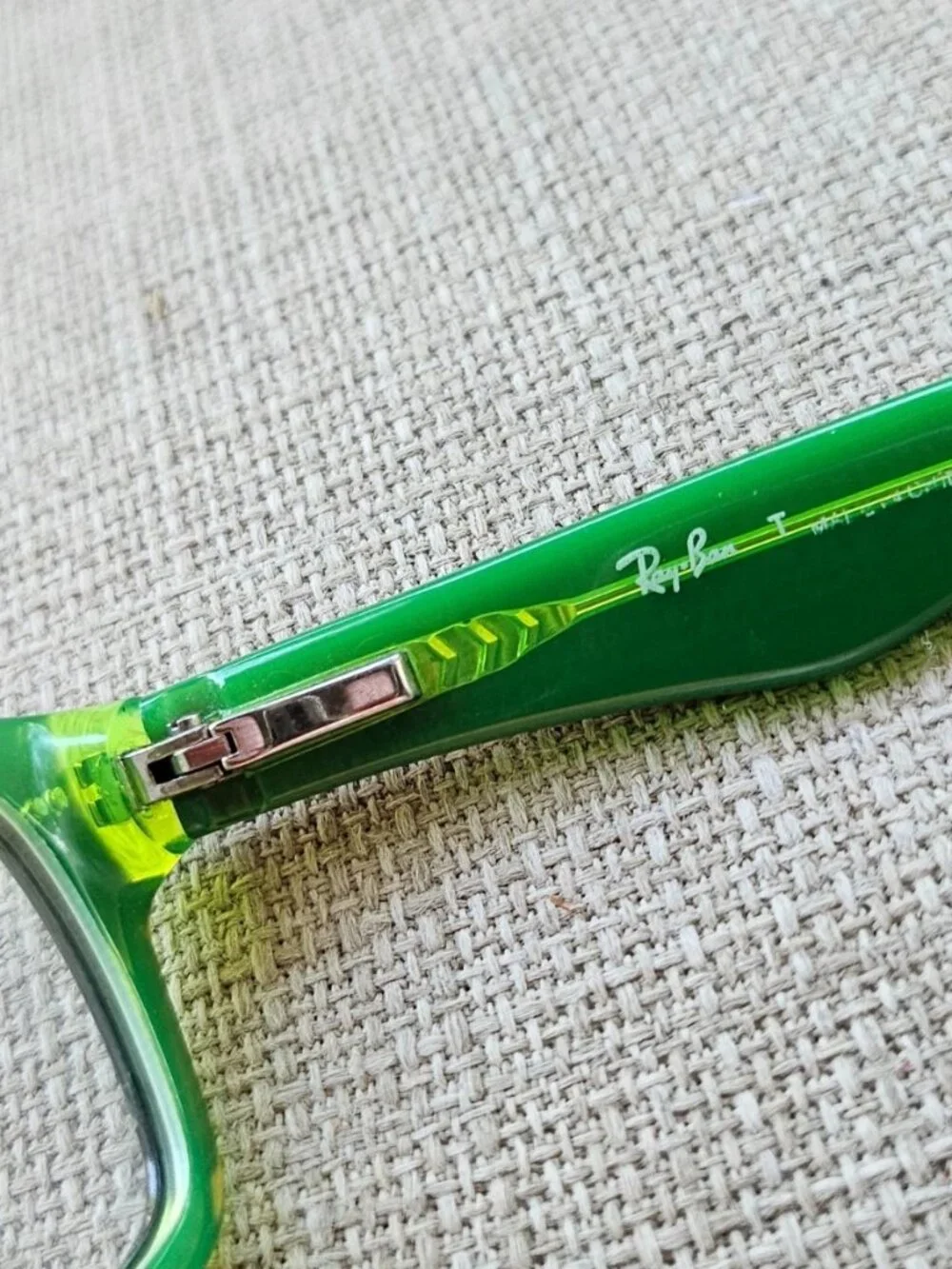 Ray-Ban Young Eyeglasse Frame Black/Green Eyewear RB1530 Glasses Frame only